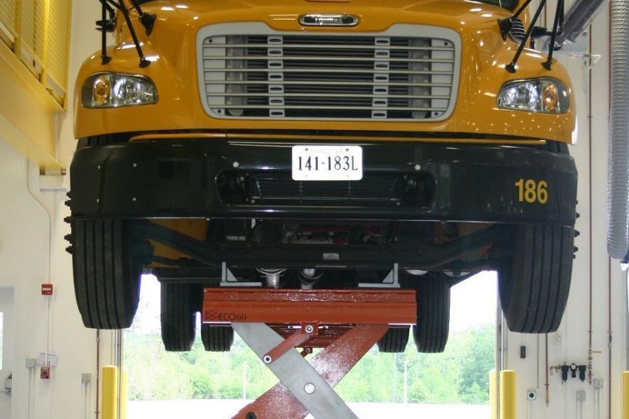 Heavy Duty Hydraulic Bus Lift for Pupil Transportation