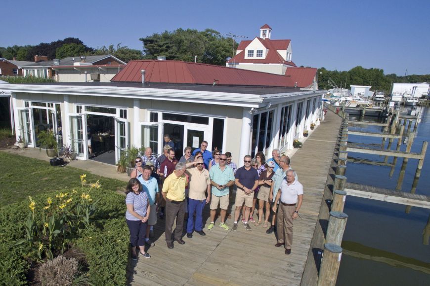 Stertil-Koni employees at Kentmorr Restaurant 2018